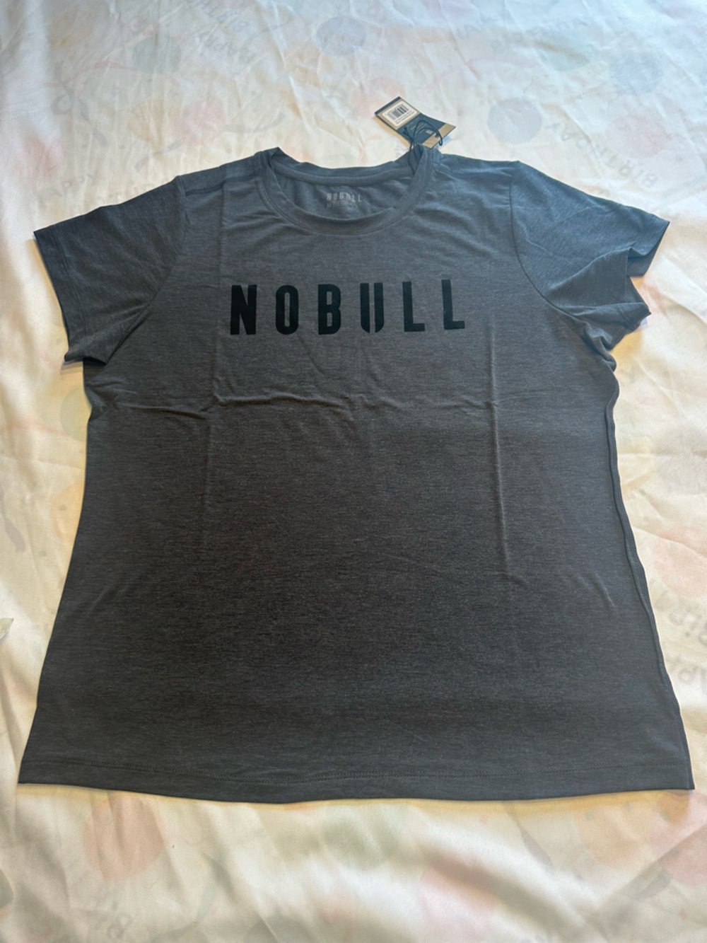 NOBULL Men’s tees size medium Heather gray NWT